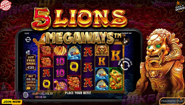 Slot 5 Lions: Petualangan Legendaris di Dunia Simbol Naga dan Keberuntungan
